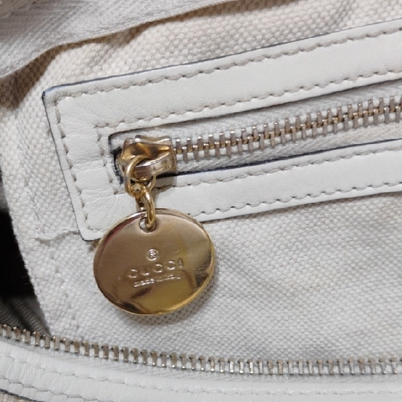 SALE! Gucci GG Supreme UNICEF Snowman PVC Ivory Boston Bag W DB - Picture 11 of 16